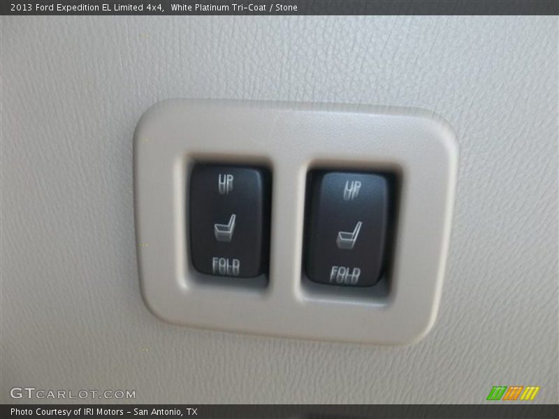 White Platinum Tri-Coat / Stone 2013 Ford Expedition EL Limited 4x4