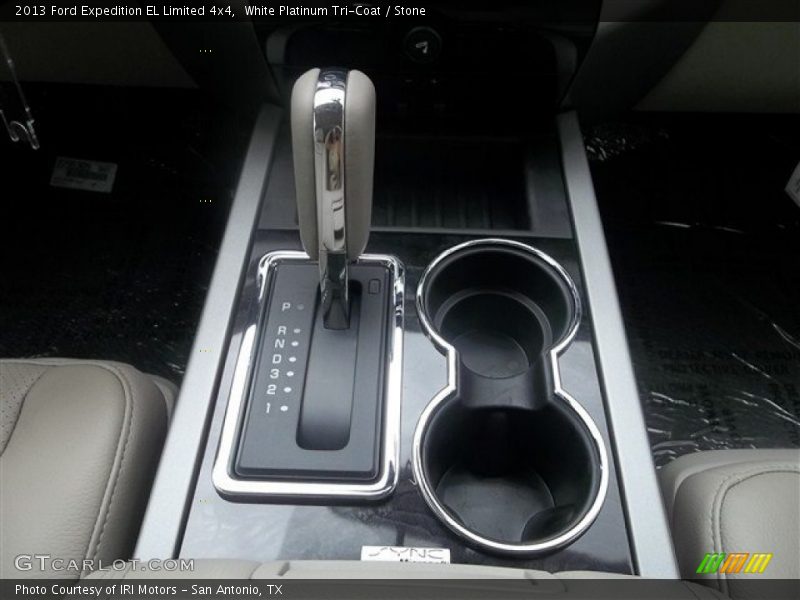 White Platinum Tri-Coat / Stone 2013 Ford Expedition EL Limited 4x4