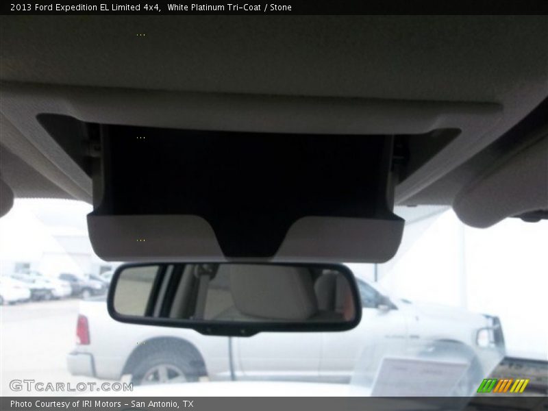 White Platinum Tri-Coat / Stone 2013 Ford Expedition EL Limited 4x4