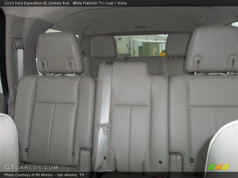 White Platinum Tri-Coat / Stone 2013 Ford Expedition EL Limited 4x4