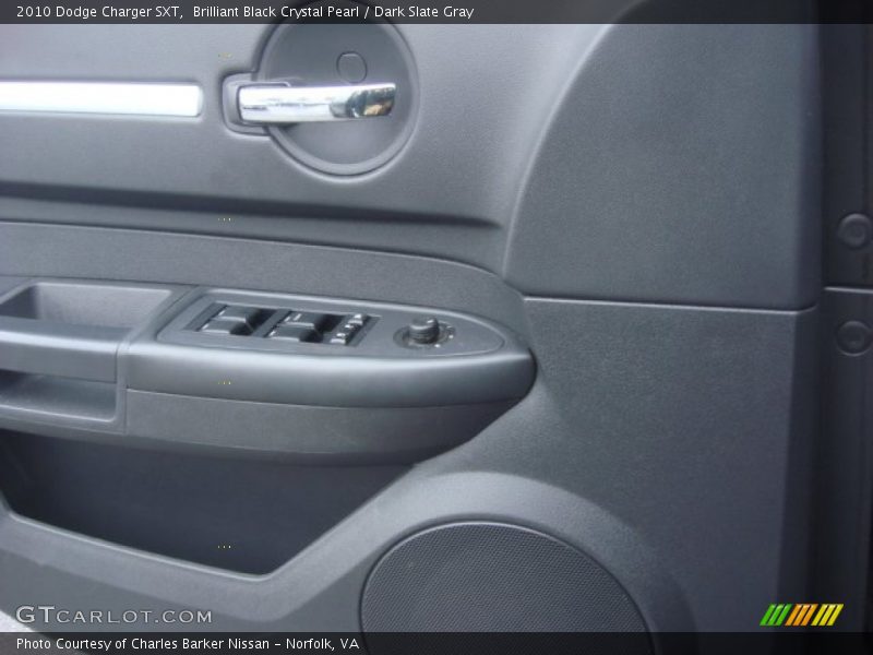 Brilliant Black Crystal Pearl / Dark Slate Gray 2010 Dodge Charger SXT