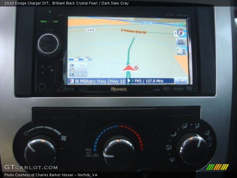 Brilliant Black Crystal Pearl / Dark Slate Gray 2010 Dodge Charger SXT
