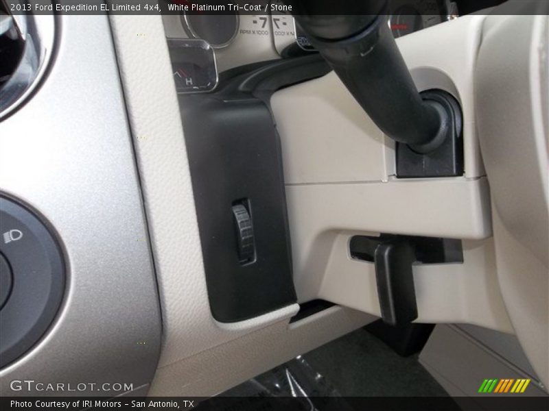 White Platinum Tri-Coat / Stone 2013 Ford Expedition EL Limited 4x4