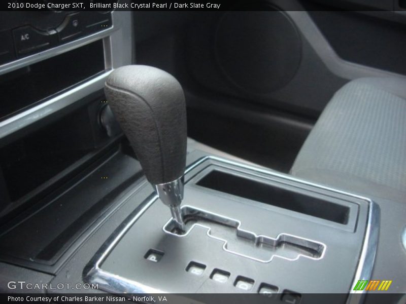 Brilliant Black Crystal Pearl / Dark Slate Gray 2010 Dodge Charger SXT