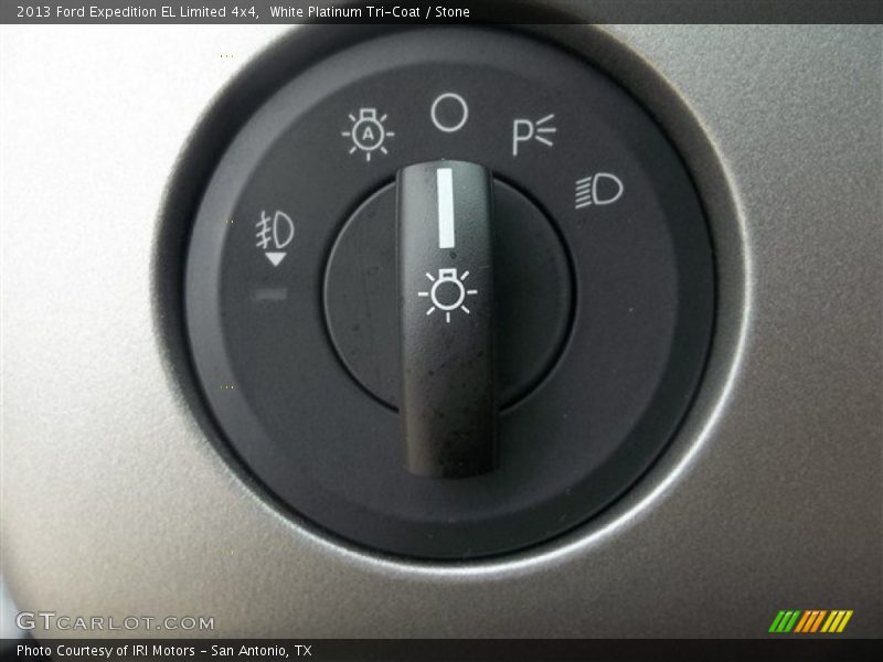 White Platinum Tri-Coat / Stone 2013 Ford Expedition EL Limited 4x4