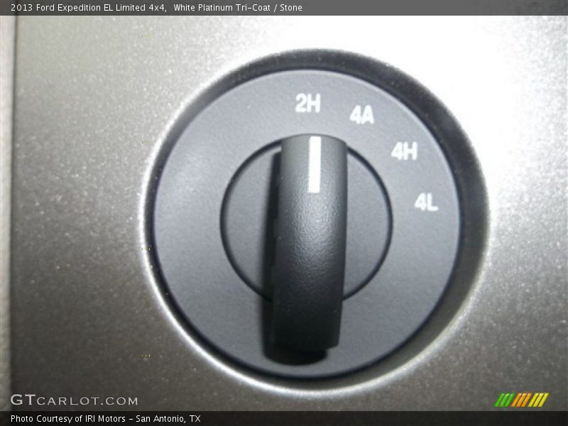 White Platinum Tri-Coat / Stone 2013 Ford Expedition EL Limited 4x4