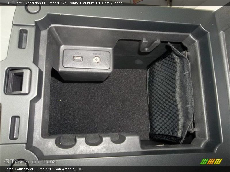 White Platinum Tri-Coat / Stone 2013 Ford Expedition EL Limited 4x4