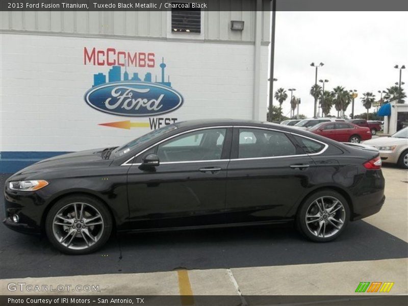 Tuxedo Black Metallic / Charcoal Black 2013 Ford Fusion Titanium