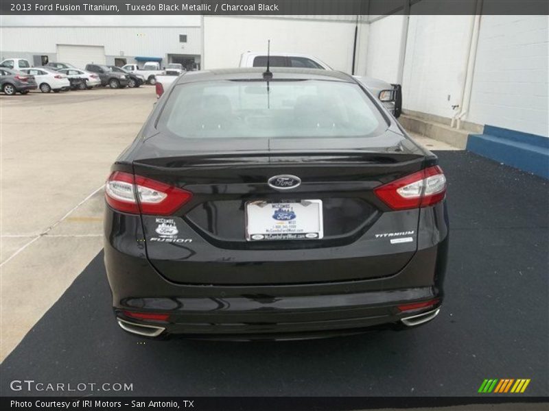 Tuxedo Black Metallic / Charcoal Black 2013 Ford Fusion Titanium