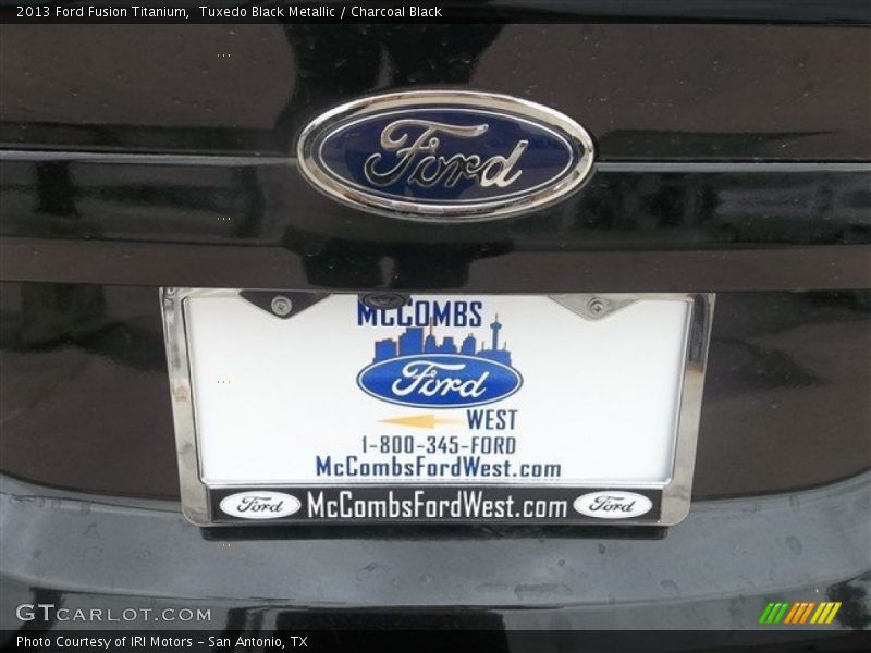 Tuxedo Black Metallic / Charcoal Black 2013 Ford Fusion Titanium