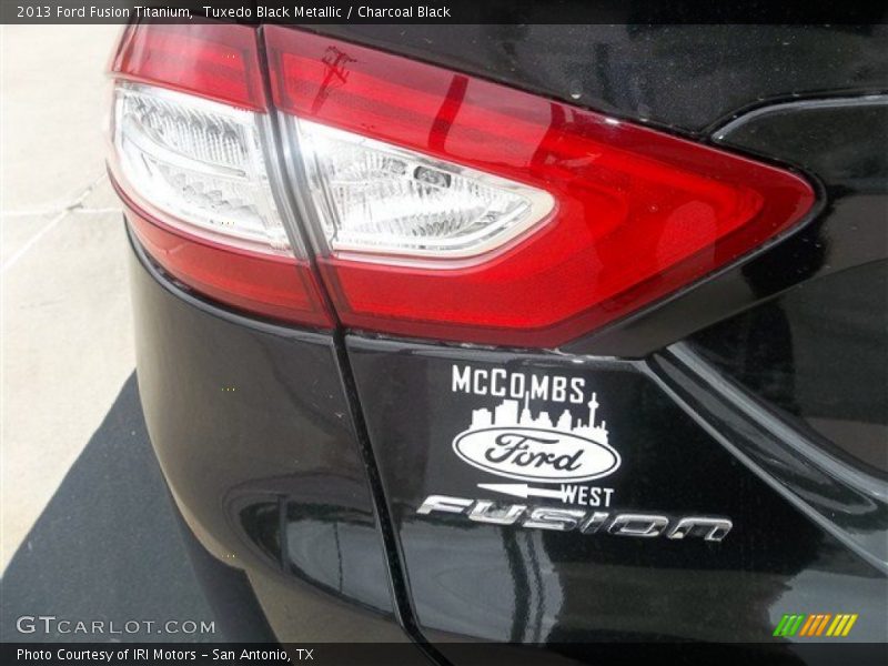 Tuxedo Black Metallic / Charcoal Black 2013 Ford Fusion Titanium