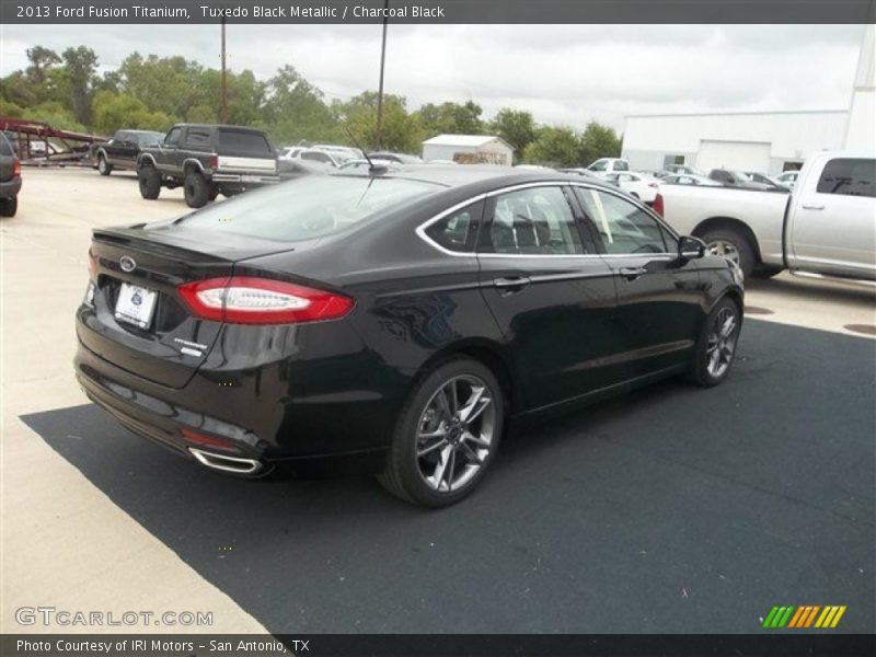 Tuxedo Black Metallic / Charcoal Black 2013 Ford Fusion Titanium