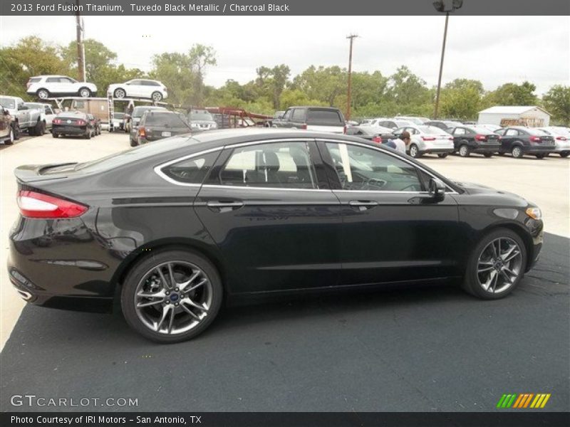 Tuxedo Black Metallic / Charcoal Black 2013 Ford Fusion Titanium