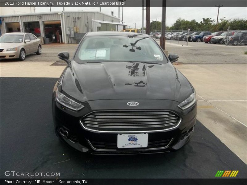 Tuxedo Black Metallic / Charcoal Black 2013 Ford Fusion Titanium