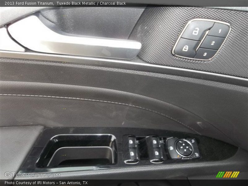 Tuxedo Black Metallic / Charcoal Black 2013 Ford Fusion Titanium