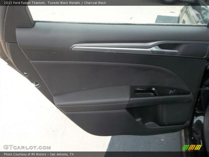 Tuxedo Black Metallic / Charcoal Black 2013 Ford Fusion Titanium