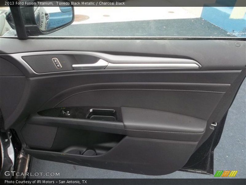 Tuxedo Black Metallic / Charcoal Black 2013 Ford Fusion Titanium