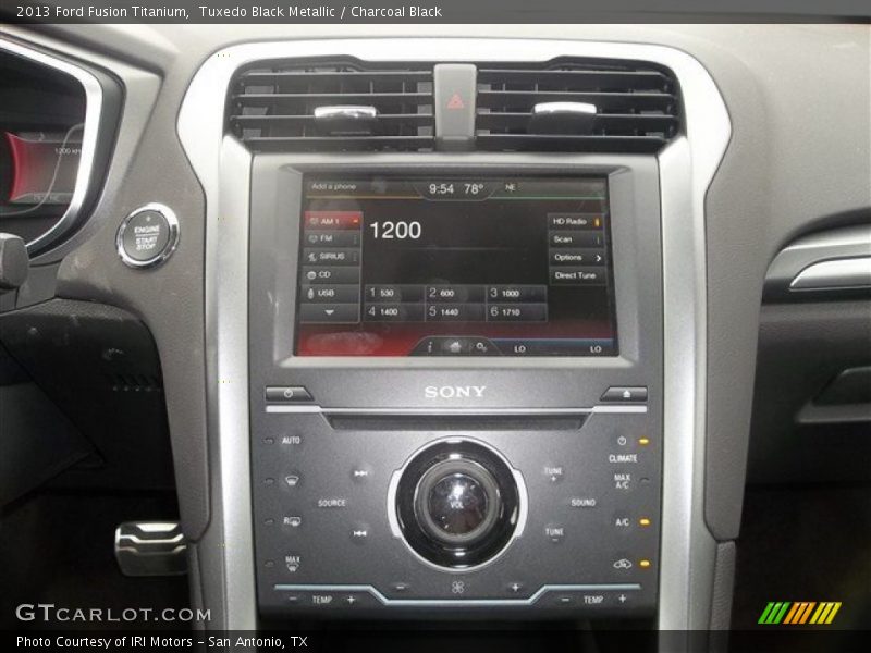 Tuxedo Black Metallic / Charcoal Black 2013 Ford Fusion Titanium