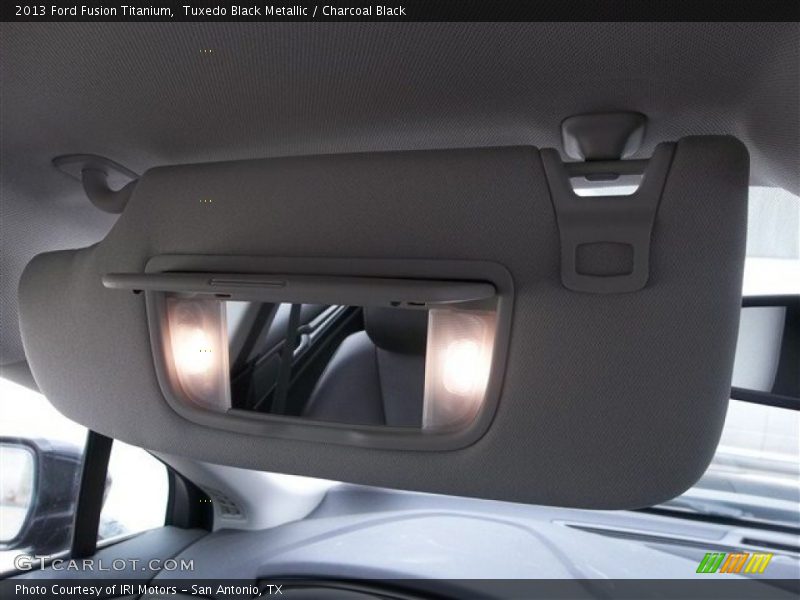 Tuxedo Black Metallic / Charcoal Black 2013 Ford Fusion Titanium