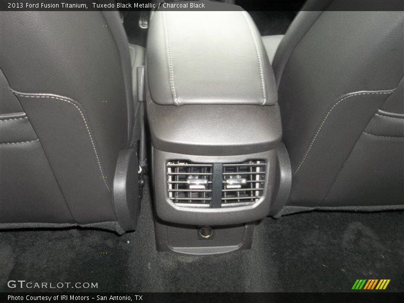Tuxedo Black Metallic / Charcoal Black 2013 Ford Fusion Titanium