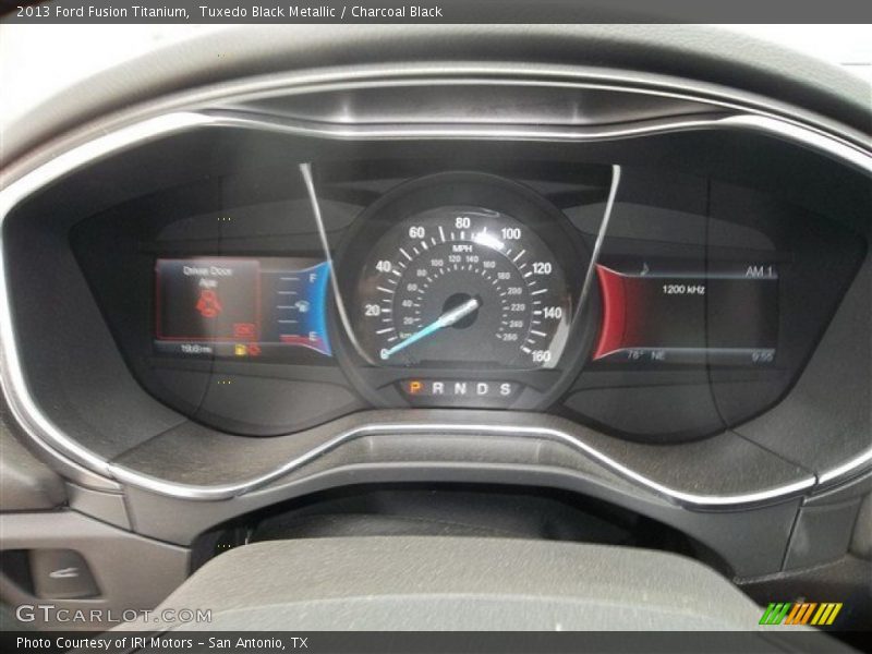 Tuxedo Black Metallic / Charcoal Black 2013 Ford Fusion Titanium