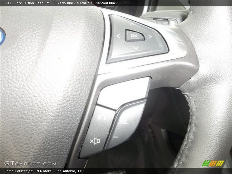Tuxedo Black Metallic / Charcoal Black 2013 Ford Fusion Titanium