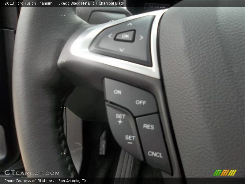 Tuxedo Black Metallic / Charcoal Black 2013 Ford Fusion Titanium