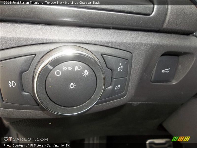 Tuxedo Black Metallic / Charcoal Black 2013 Ford Fusion Titanium