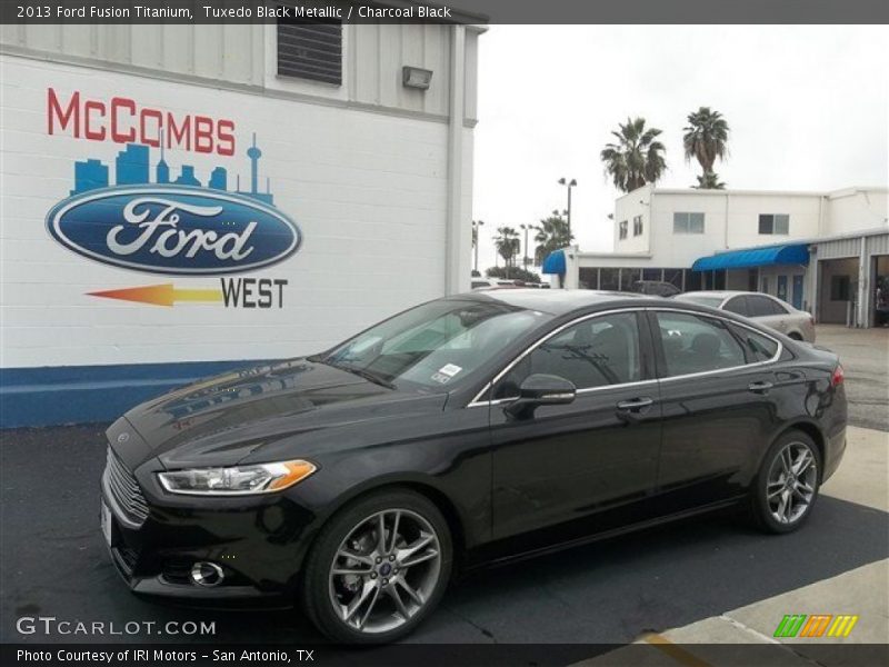Tuxedo Black Metallic / Charcoal Black 2013 Ford Fusion Titanium