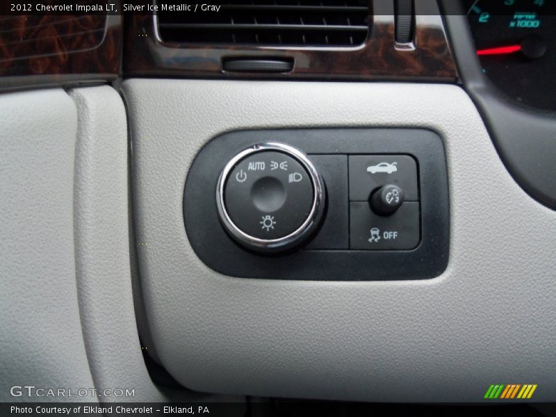 Silver Ice Metallic / Gray 2012 Chevrolet Impala LT