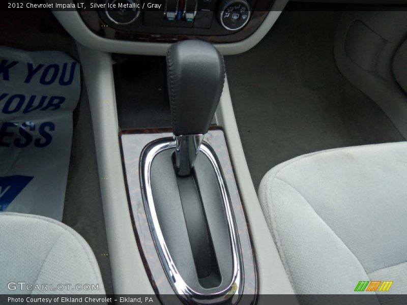 Silver Ice Metallic / Gray 2012 Chevrolet Impala LT