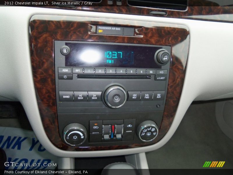 Silver Ice Metallic / Gray 2012 Chevrolet Impala LT
