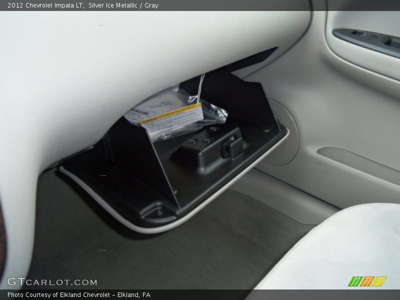 Silver Ice Metallic / Gray 2012 Chevrolet Impala LT