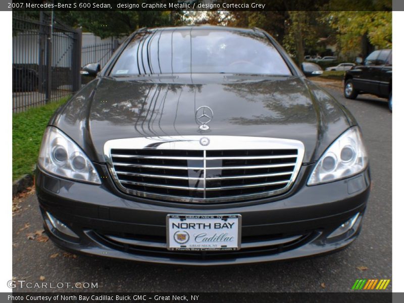 designo Graphite Metallic / designo Corteccia Grey 2007 Mercedes-Benz S 600 Sedan