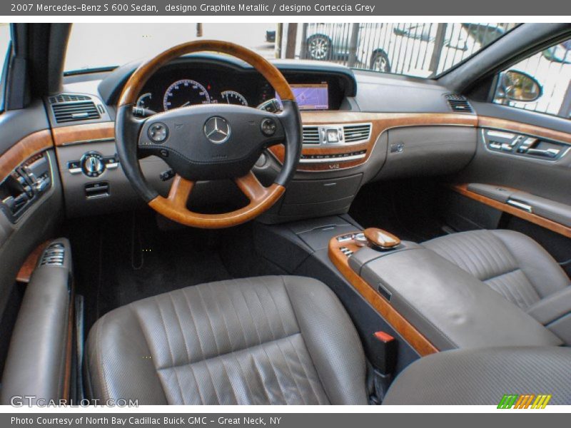 designo Corteccia Grey Interior - 2007 S 600 Sedan 
