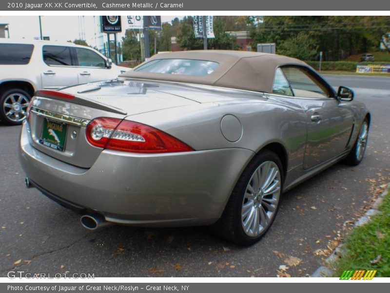 Cashmere Metallic / Caramel 2010 Jaguar XK XK Convertible