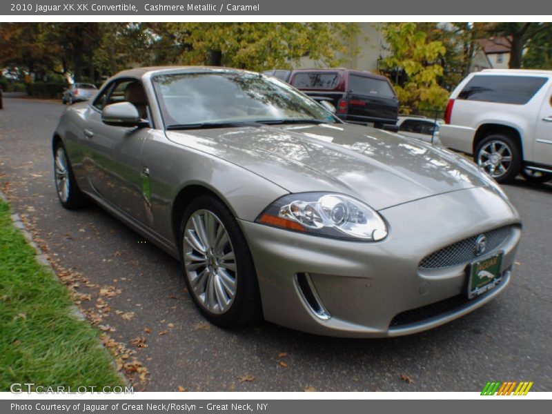 Cashmere Metallic / Caramel 2010 Jaguar XK XK Convertible