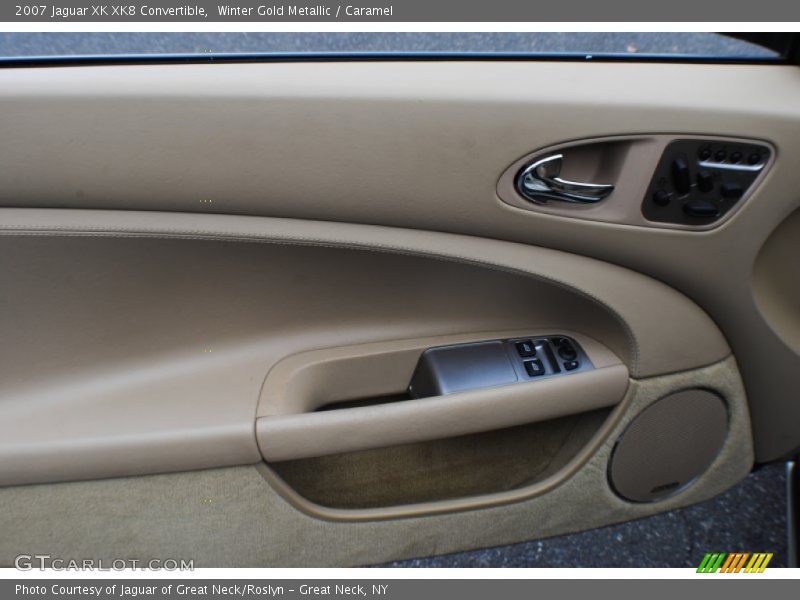 Winter Gold Metallic / Caramel 2007 Jaguar XK XK8 Convertible