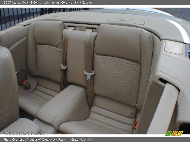 Winter Gold Metallic / Caramel 2007 Jaguar XK XK8 Convertible