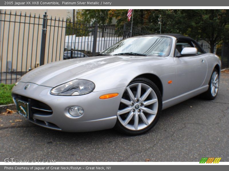 Front 3/4 View of 2005 XK XK8 Convertible