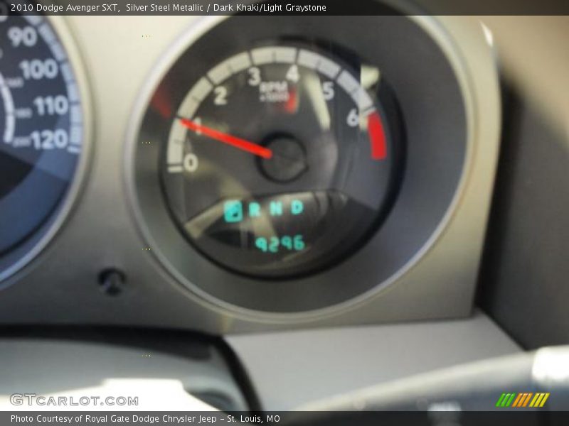 Silver Steel Metallic / Dark Khaki/Light Graystone 2010 Dodge Avenger SXT
