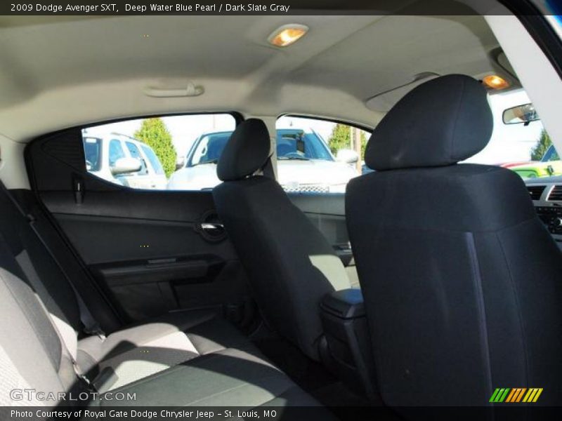 Deep Water Blue Pearl / Dark Slate Gray 2009 Dodge Avenger SXT