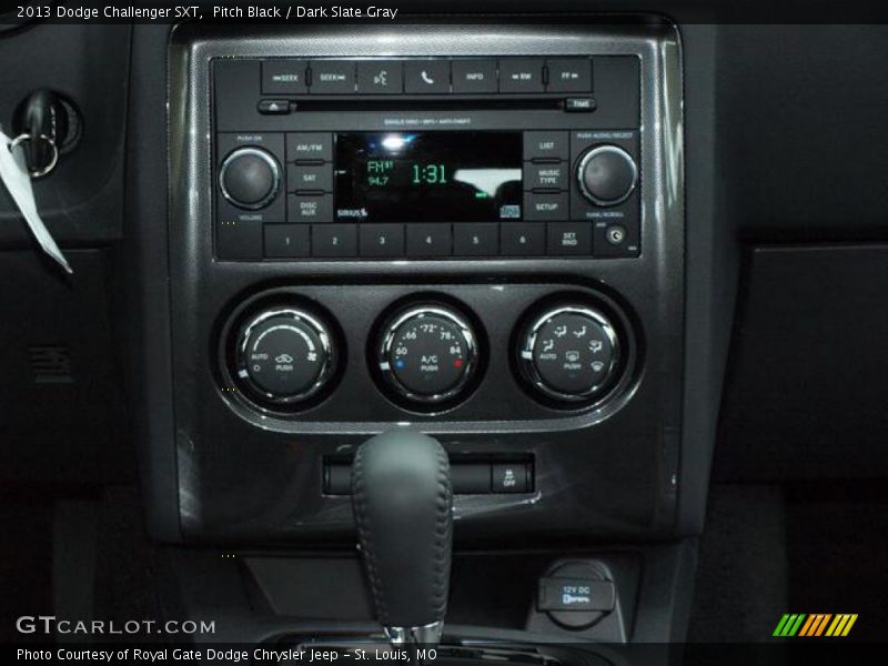 Pitch Black / Dark Slate Gray 2013 Dodge Challenger SXT