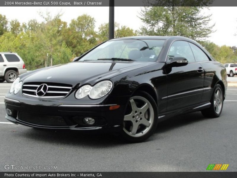 Front 3/4 View of 2004 CLK 500 Coupe
