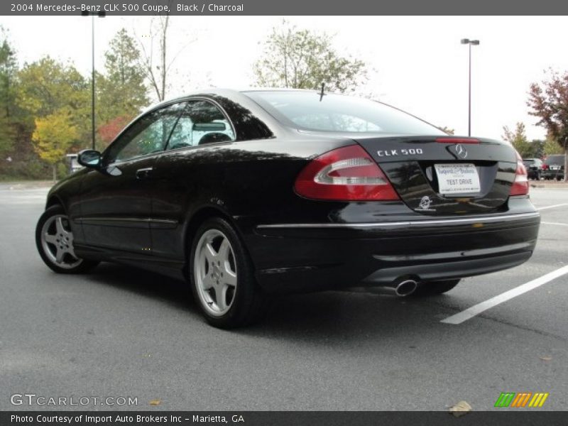 Black / Charcoal 2004 Mercedes-Benz CLK 500 Coupe