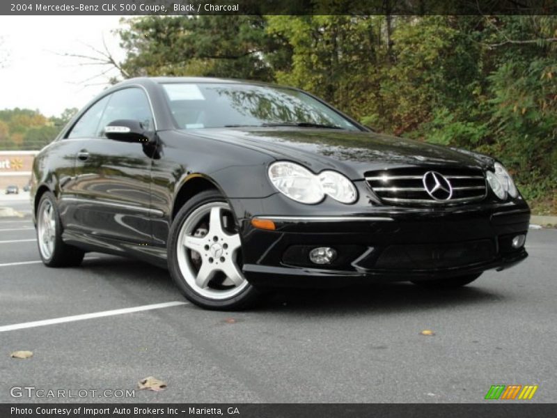 Front 3/4 View of 2004 CLK 500 Coupe