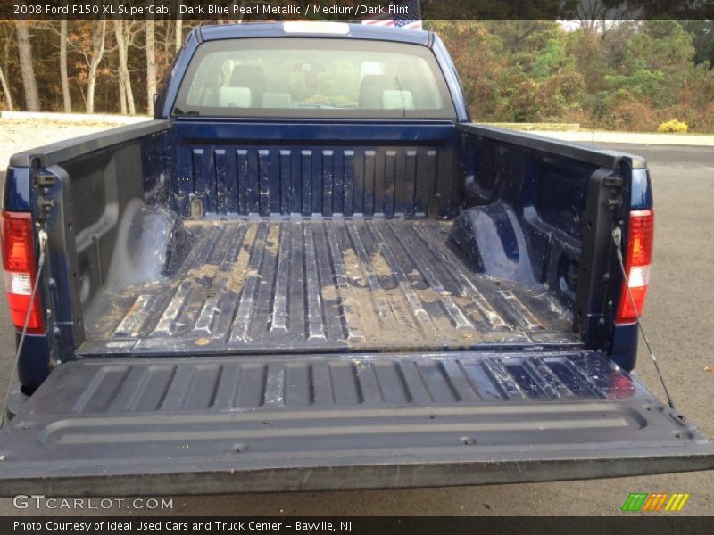 Dark Blue Pearl Metallic / Medium/Dark Flint 2008 Ford F150 XL SuperCab
