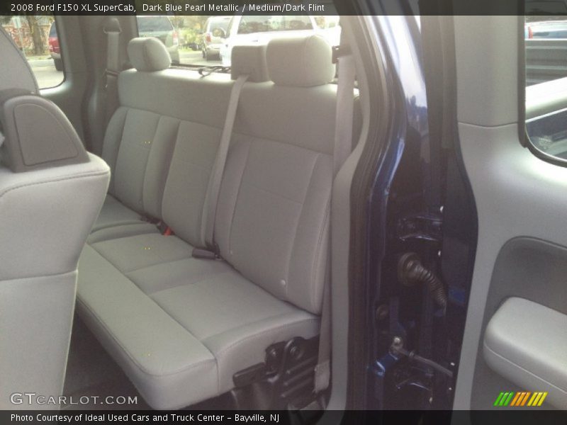 Dark Blue Pearl Metallic / Medium/Dark Flint 2008 Ford F150 XL SuperCab