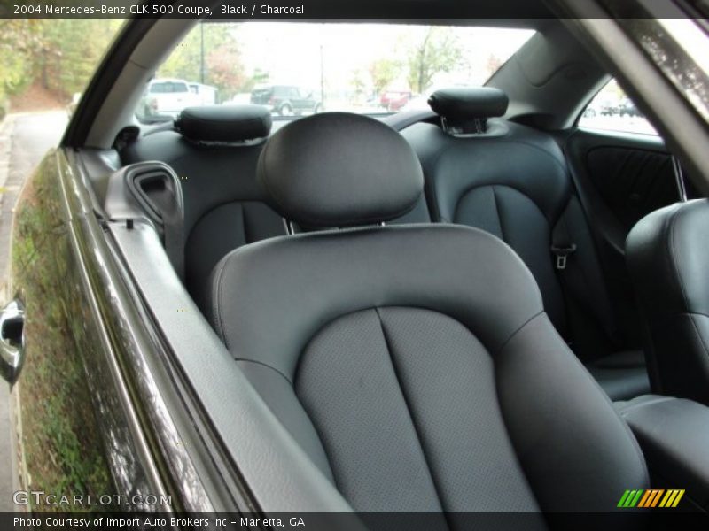 Black / Charcoal 2004 Mercedes-Benz CLK 500 Coupe