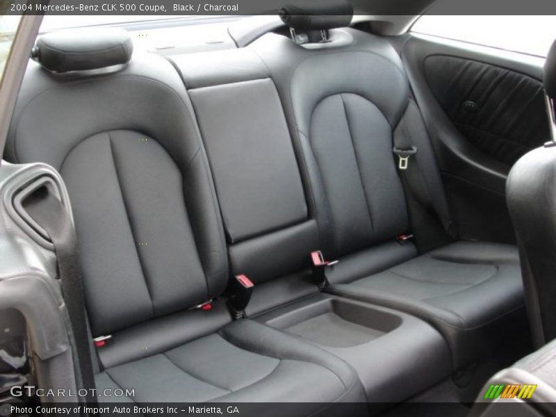 Rear Seat of 2004 CLK 500 Coupe